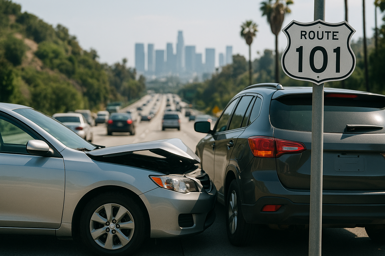 Avoiding Neck Injury After a Rear-End Crash on the 101 in Los Angeles