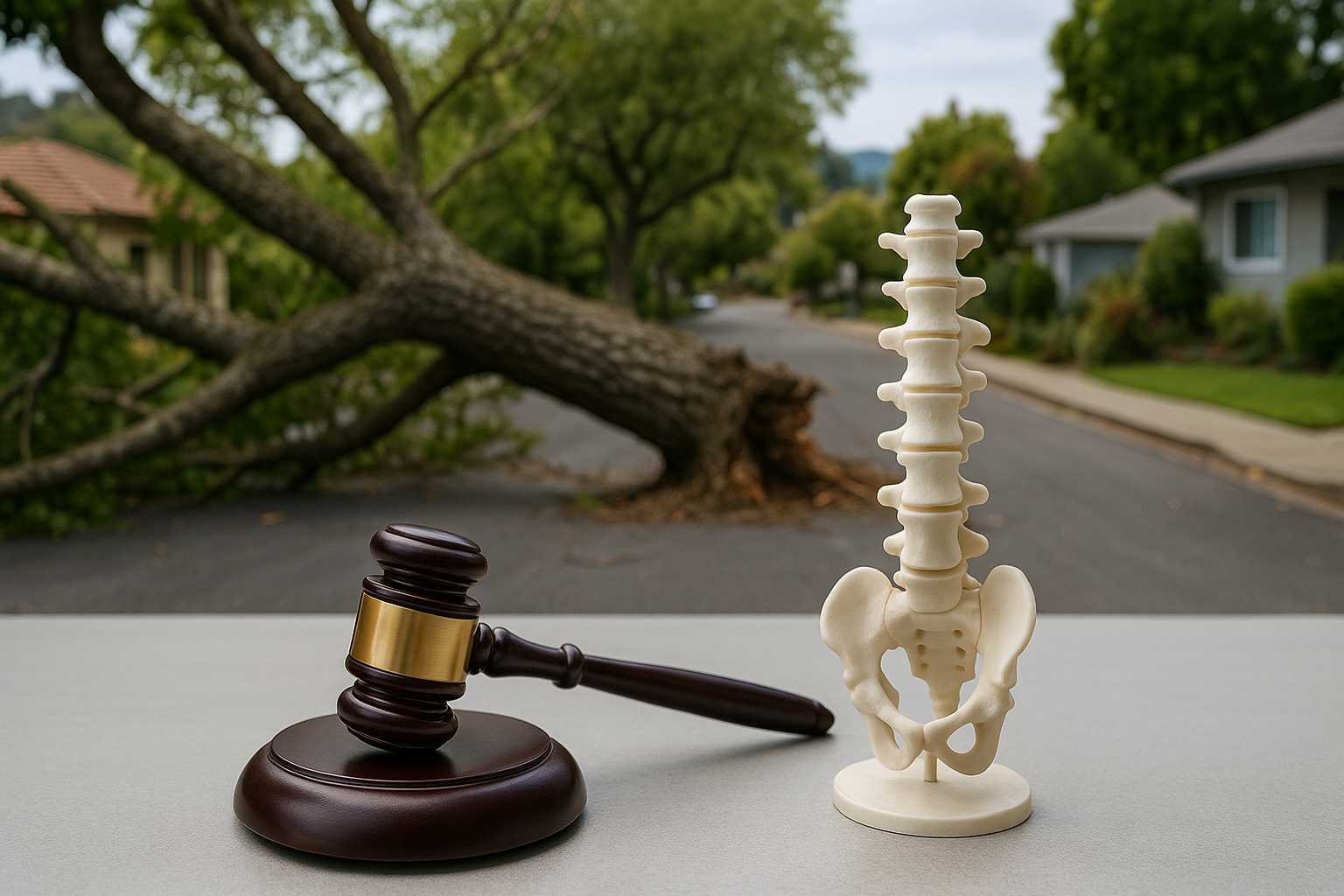 Neck and Spine Injuries in San Rafael Tree-Fall Accidents