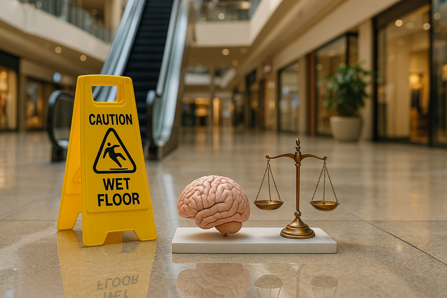 Traumatic Brain Injury from a Slip-and-Fall at a Los Angeles Mall